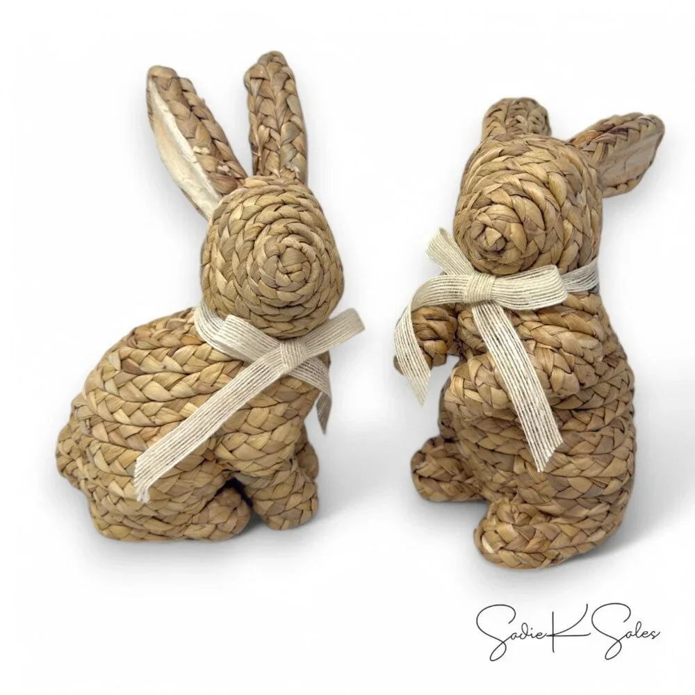 Threshold Woven Easter Bunny with Bow - Target‎ 2025